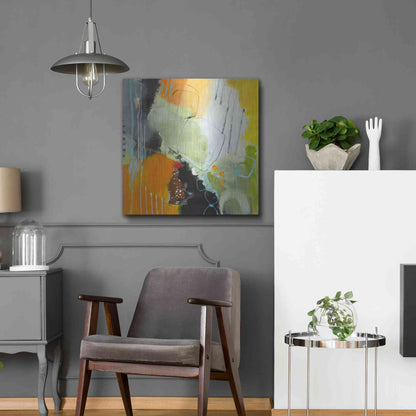 Luxe Metal Art 'Inspire 1' by Ira Ivanova, Metal Wall Art,24x24