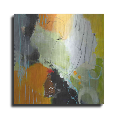 Luxe Metal Art 'Inspire 1' by Ira Ivanova, Metal Wall Art