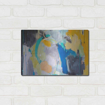 Luxe Metal Art 'Revelation 5' by Ira Ivanova, Metal Wall Art,16x12