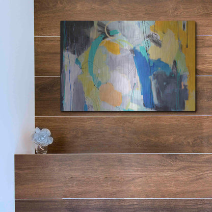 Luxe Metal Art 'Revelation 5' by Ira Ivanova, Metal Wall Art,16x12