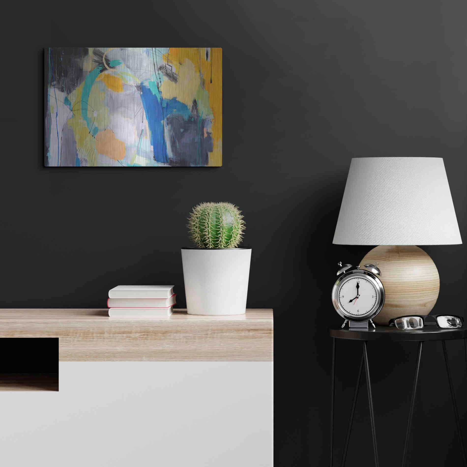 Luxe Metal Art 'Revelation 5' by Ira Ivanova, Metal Wall Art,24x16