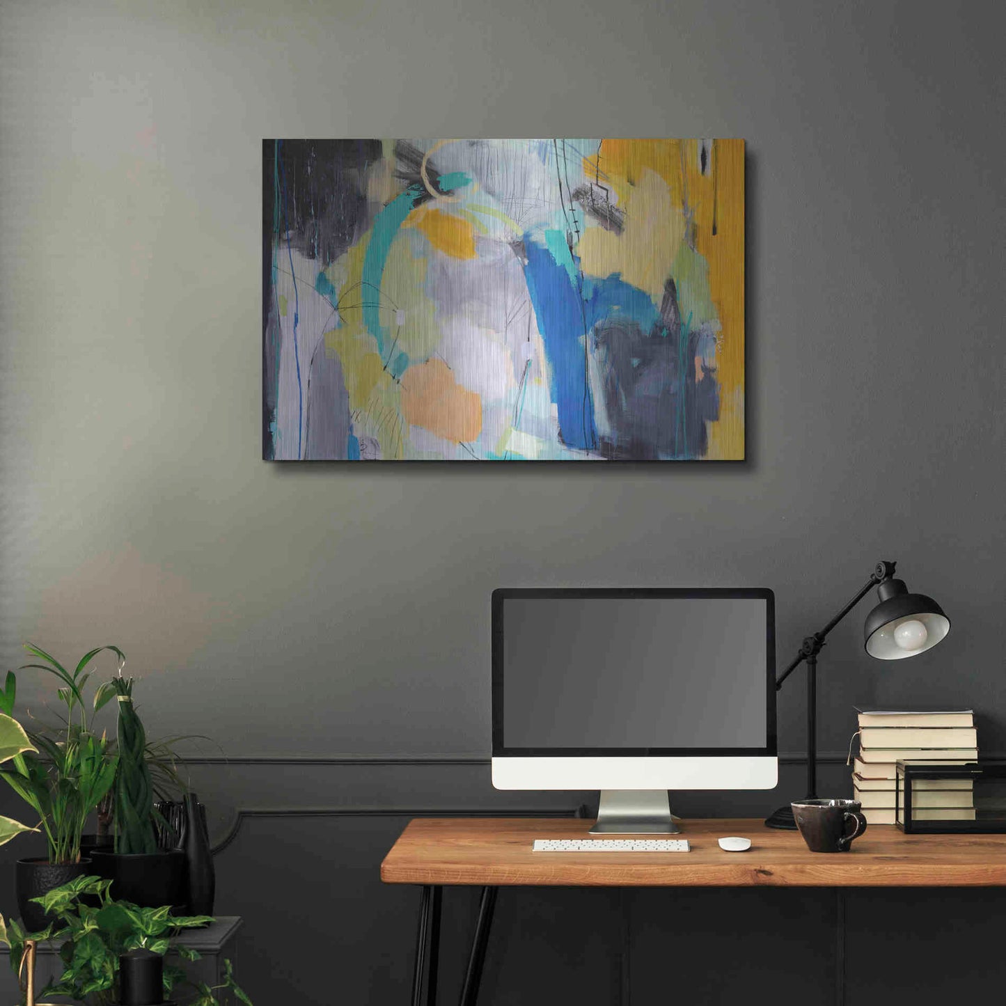 Luxe Metal Art 'Revelation 5' by Ira Ivanova, Metal Wall Art,36x24