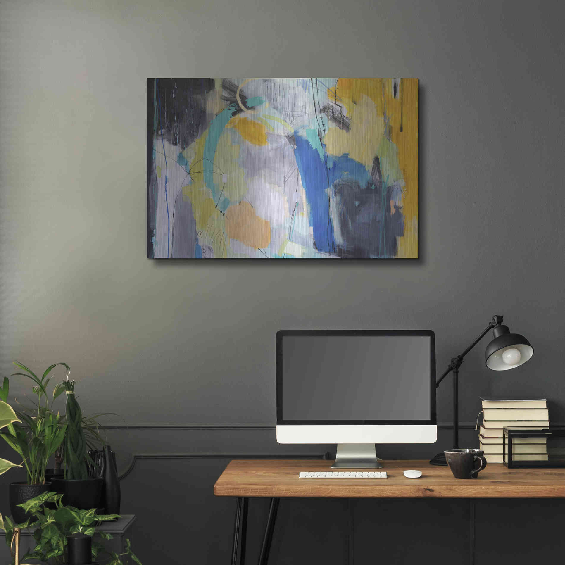 Luxe Metal Art 'Revelation 5' by Ira Ivanova, Metal Wall Art,36x24