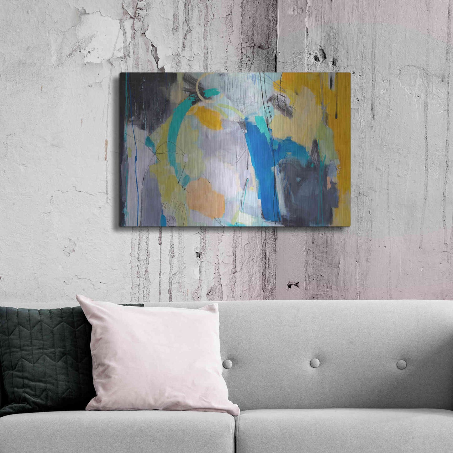 Luxe Metal Art 'Revelation 5' by Ira Ivanova, Metal Wall Art,36x24
