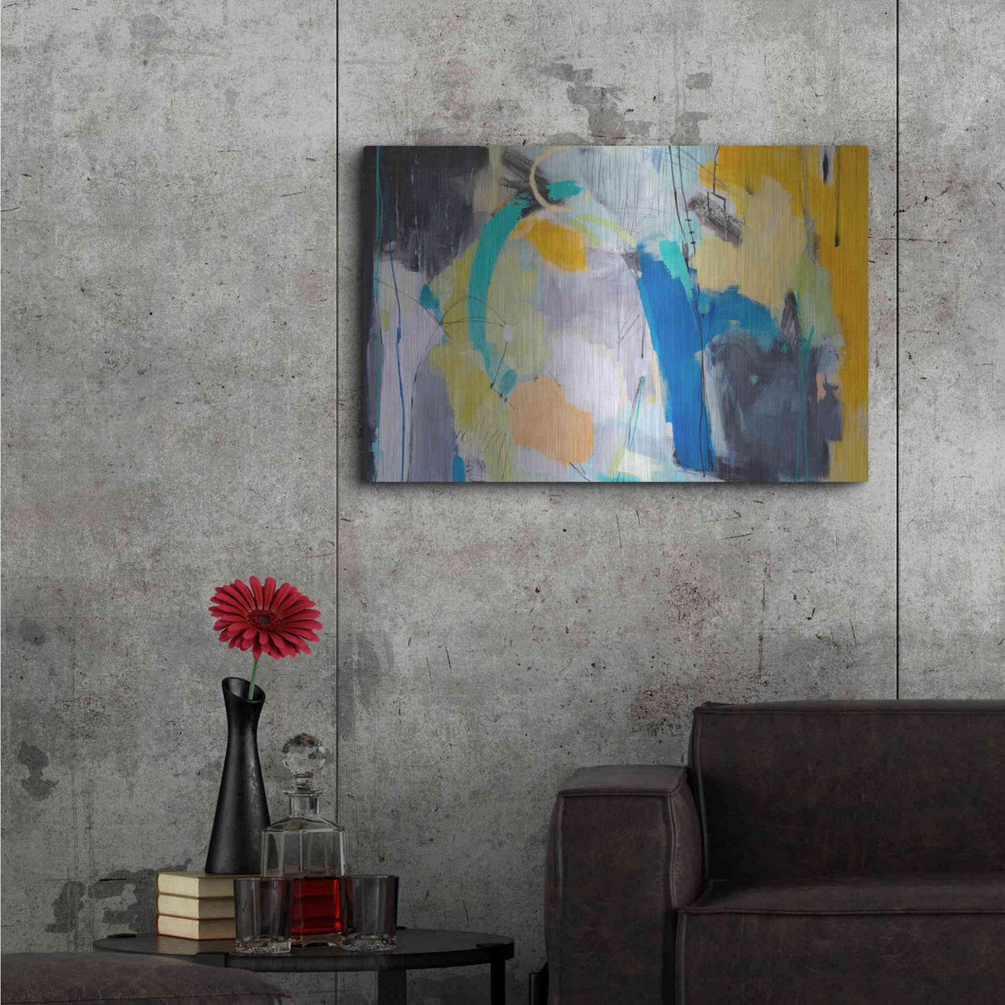 Luxe Metal Art 'Revelation 5' by Ira Ivanova, Metal Wall Art,36x24