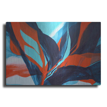 Luxe Metal Art 'Birds of Paradise' by Patricia Coulter, Metal Wall Art