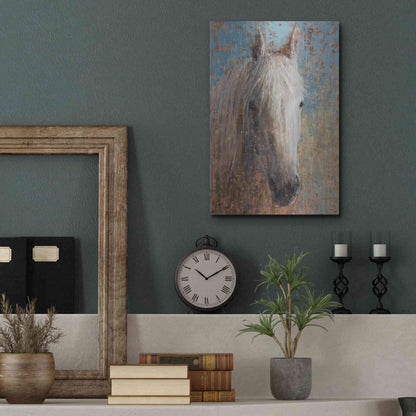 Luxe Metal Art 'From the Valley' by Matt Flint, Metal Wall Art,12x16