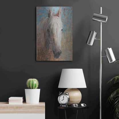 Luxe Metal Art 'From the Valley' by Matt Flint, Metal Wall Art,16x24