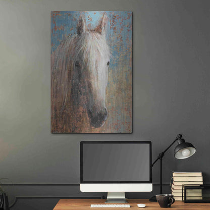 Luxe Metal Art 'From the Valley' by Matt Flint, Metal Wall Art,24x36