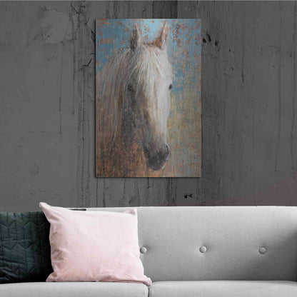 Luxe Metal Art 'From the Valley' by Matt Flint, Metal Wall Art,24x36