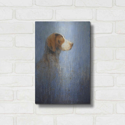 Luxe Metal Art 'A Very Good Dog' by Matt Flint, Metal Wall Art,12x16