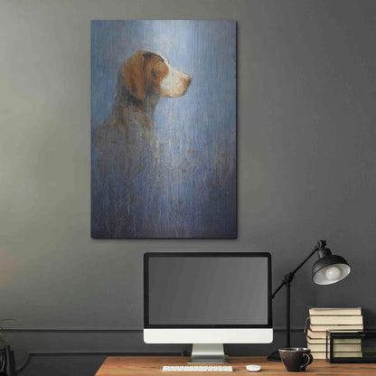 Luxe Metal Art 'A Very Good Dog' by Matt Flint, Metal Wall Art,24x36