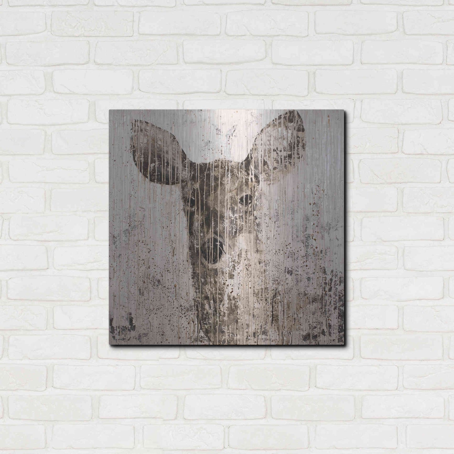 Luxe Metal Art 'The Matriarch' by Matt Flint, Metal Wall Art,24x24