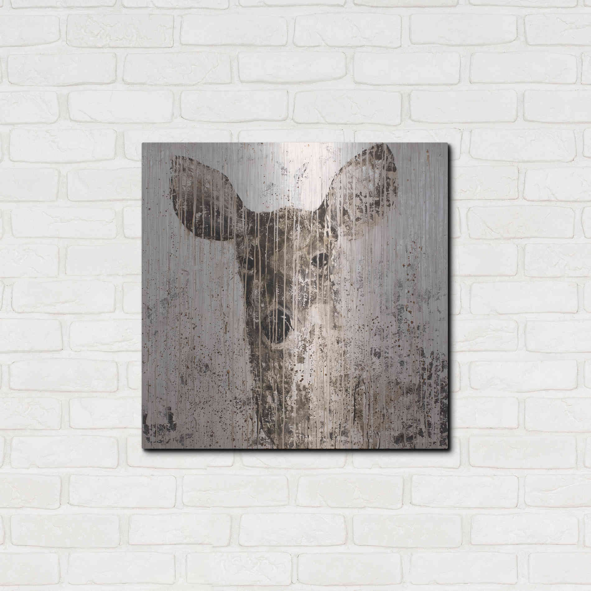 Luxe Metal Art 'The Matriarch' by Matt Flint, Metal Wall Art,24x24