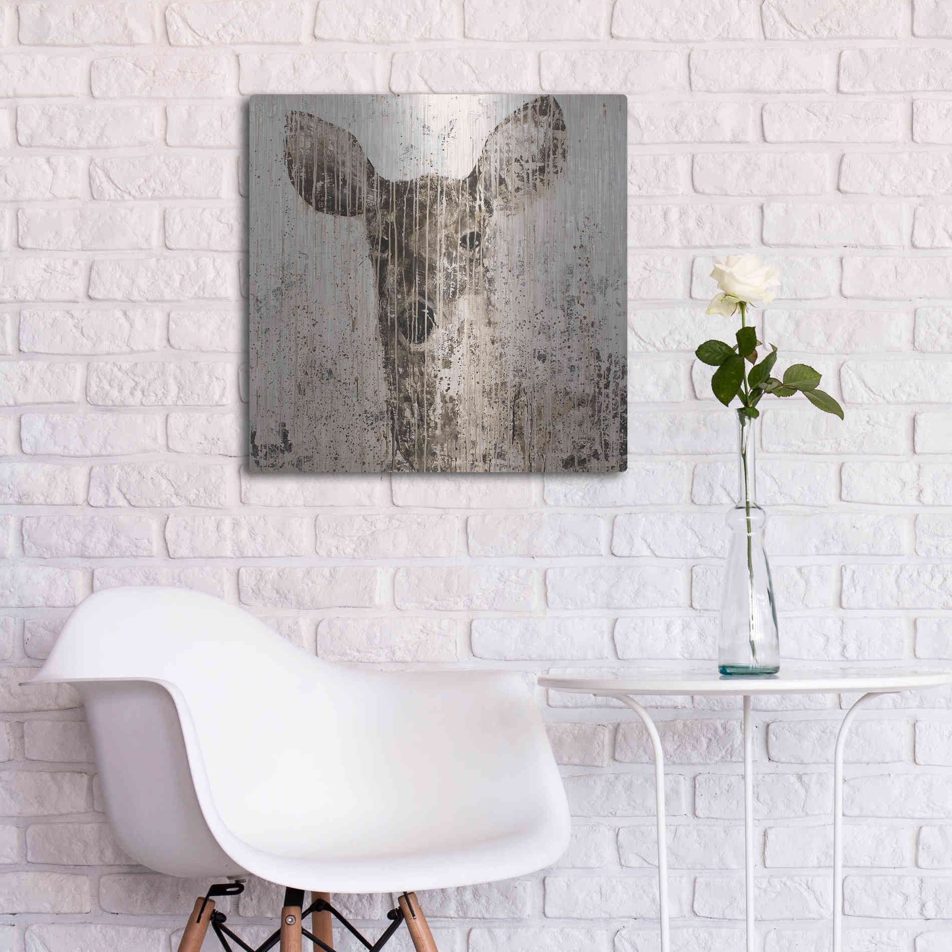 Luxe Metal Art 'The Matriarch' by Matt Flint, Metal Wall Art,24x24