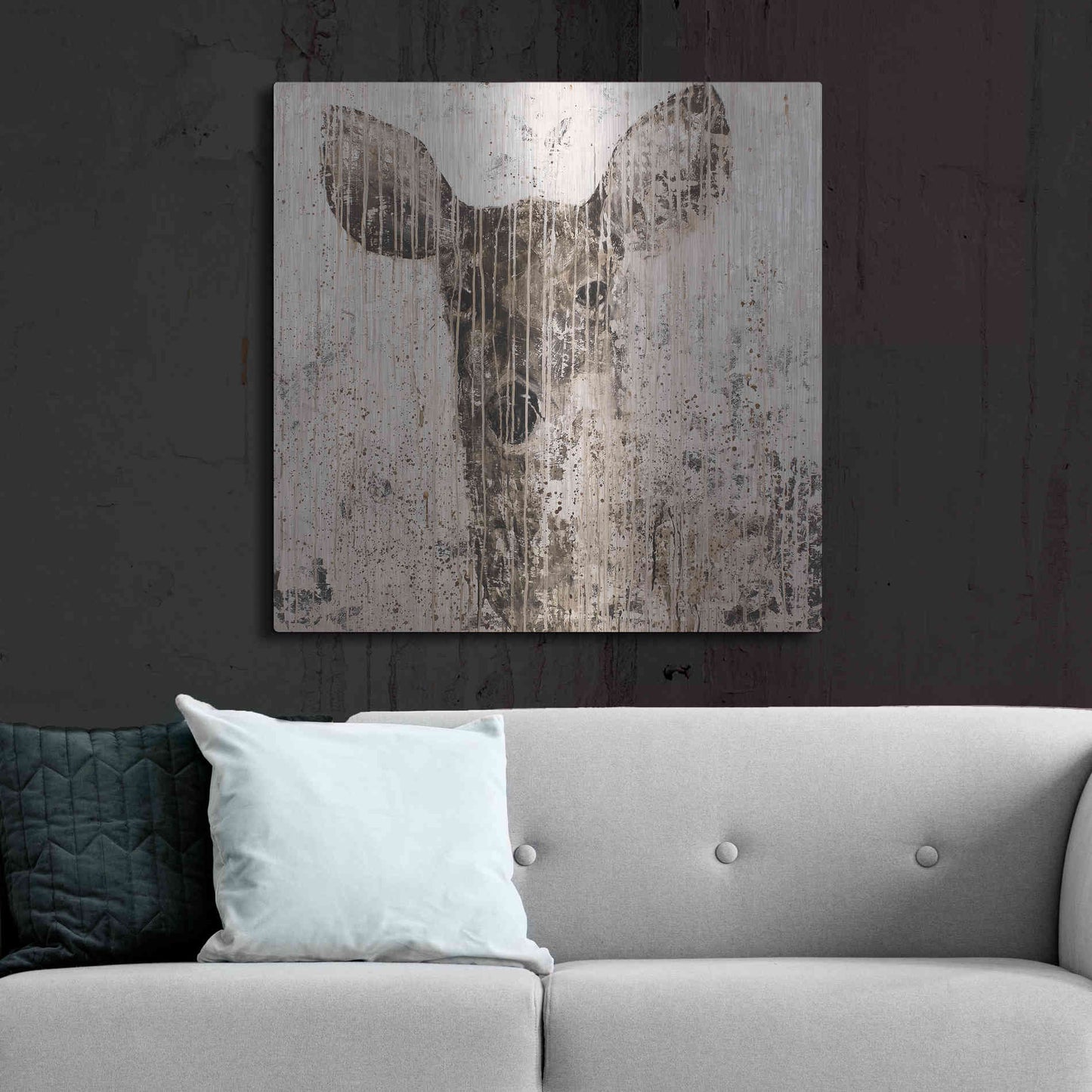 Luxe Metal Art 'The Matriarch' by Matt Flint, Metal Wall Art,36x36