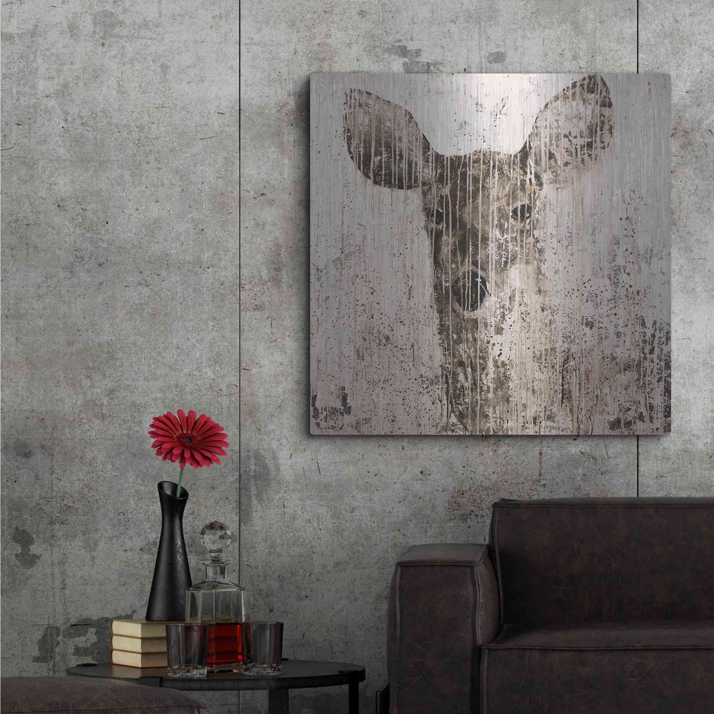 Luxe Metal Art 'The Matriarch' by Matt Flint, Metal Wall Art,36x36