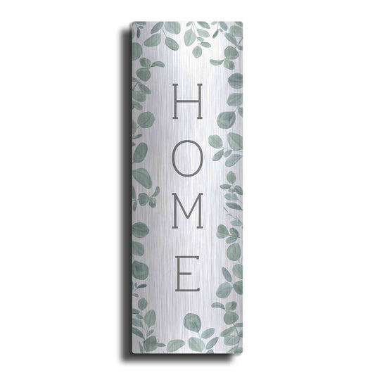 Luxe Metal Art 'Home Eucalyptus II' by Kate Sherrill, Metal Wall Art