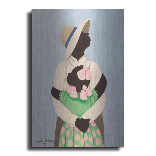 Luxe Metal Art 'Daddy' by Cassandra Gillens, Metal Wall Art