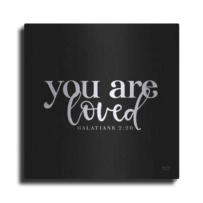 Luxe Metal Art 'You Are Loved' by Lux + Me Designs, Metal Wall Art