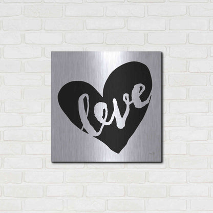 Luxe Metal Art 'Love' by Lux + Me Designs, Metal Wall Art,24x24