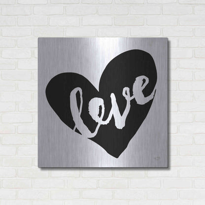 Luxe Metal Art 'Love' by Lux + Me Designs, Metal Wall Art,36x36