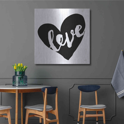 Luxe Metal Art 'Love' by Lux + Me Designs, Metal Wall Art,36x36