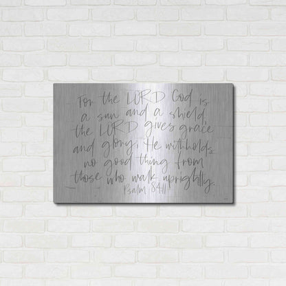 Luxe Metal Art 'Sun and a Shield' by Lux + Me Designs, Metal Wall Art,36x24