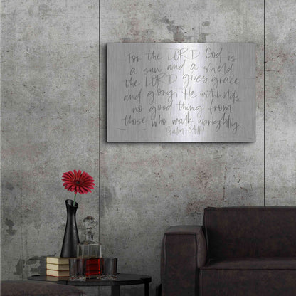 Luxe Metal Art 'Sun and a Shield' by Lux + Me Designs, Metal Wall Art,36x24
