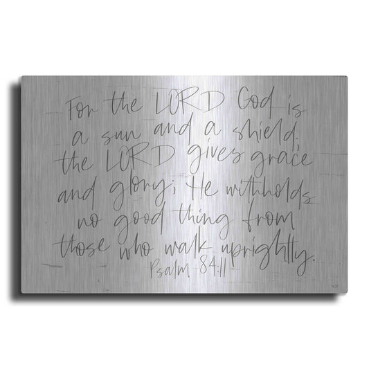 Luxe Metal Art 'Sun and a Shield' by Lux + Me Designs, Metal Wall Art