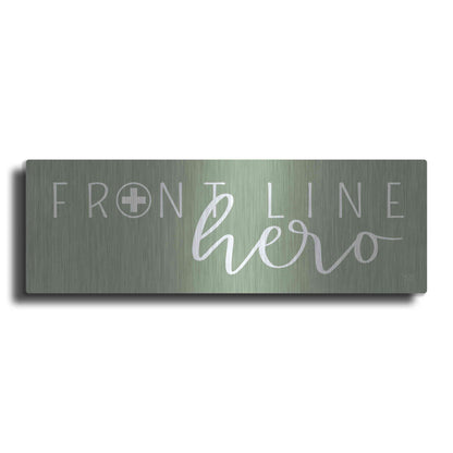 Luxe Metal Art 'Front Line Hero' by Lux + Me Designs, Metal Wall Art