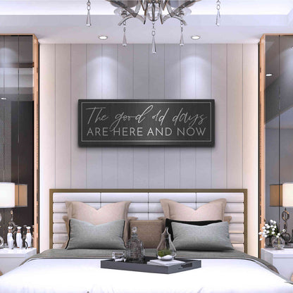 Luxe Metal Art 'The Good Old Days' by Lux + Me Designs, Metal Wall Art,48x16