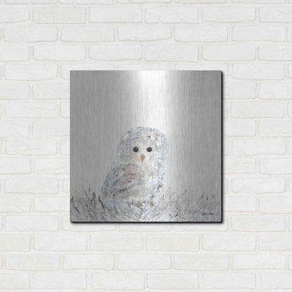 Luxe Metal Art 'Good Night Little One' by Roey Ebert, Metal Wall Art,24x24