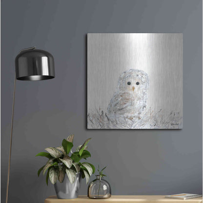 Luxe Metal Art 'Good Night Little One' by Roey Ebert, Metal Wall Art,24x24