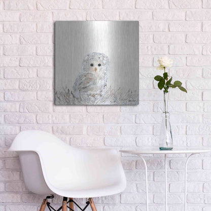 Luxe Metal Art 'Good Night Little One' by Roey Ebert, Metal Wall Art,24x24