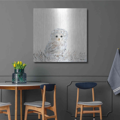 Luxe Metal Art 'Good Night Little One' by Roey Ebert, Metal Wall Art,36x36