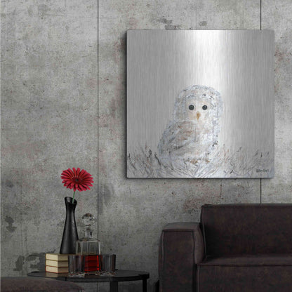 Luxe Metal Art 'Good Night Little One' by Roey Ebert, Metal Wall Art,36x36