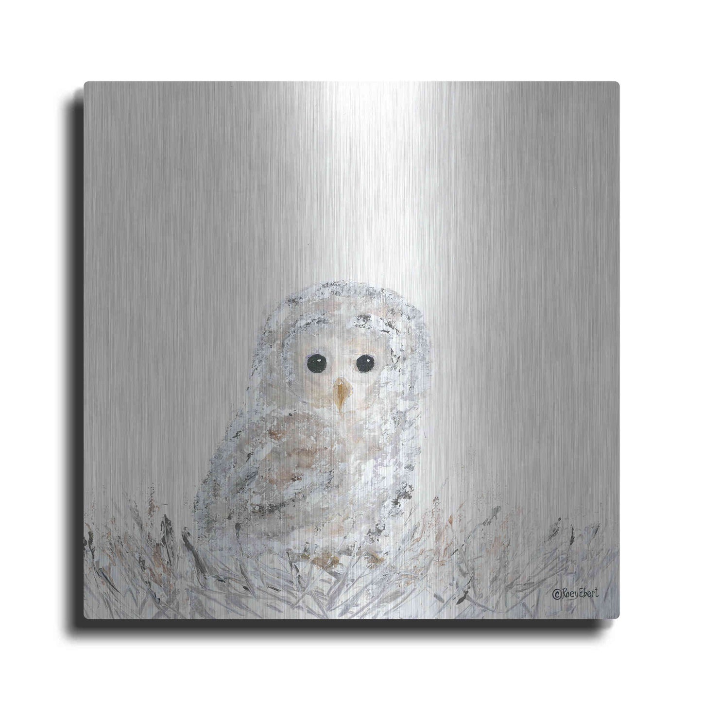Luxe Metal Art 'Good Night Little One' by Roey Ebert, Metal Wall Art