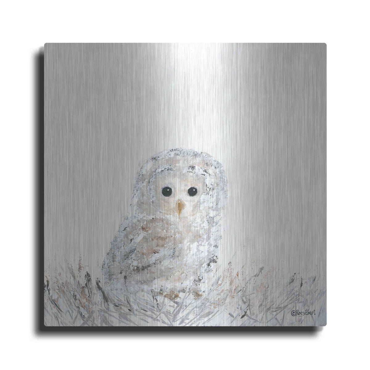 Luxe Metal Art 'Good Night Little One' by Roey Ebert, Metal Wall Art