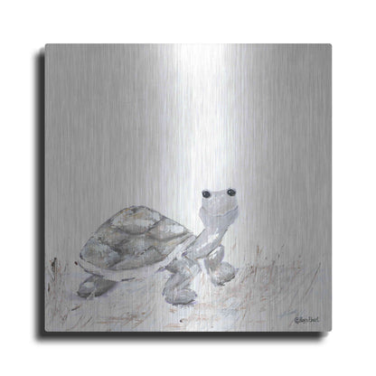 Luxe Metal Art 'Hi Little One' by Roey Ebert, Metal Wall Art