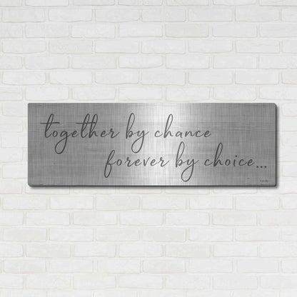 Luxe Metal Art 'Together' by Chance' by Susie Boyer, Metal Wall Art,48x16