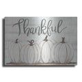Luxe Metal Art 'Thankful Pumpkins' by Sara Baker, Metal Wall Art