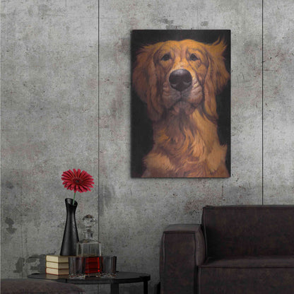 Luxe Metal Art 'Golden' by Thomas Fluharty, Metal Wall Art,24x36