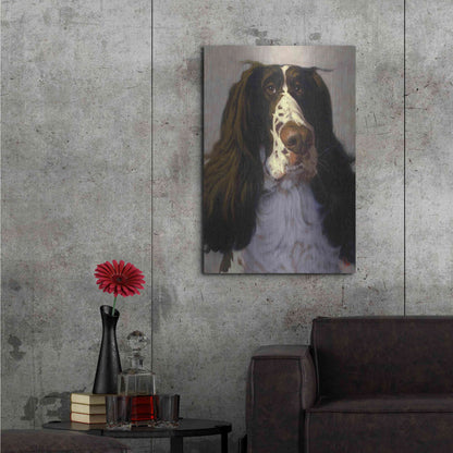 Luxe Metal Art 'Springer' by Thomas Fluharty, Metal Wall Art,24x36
