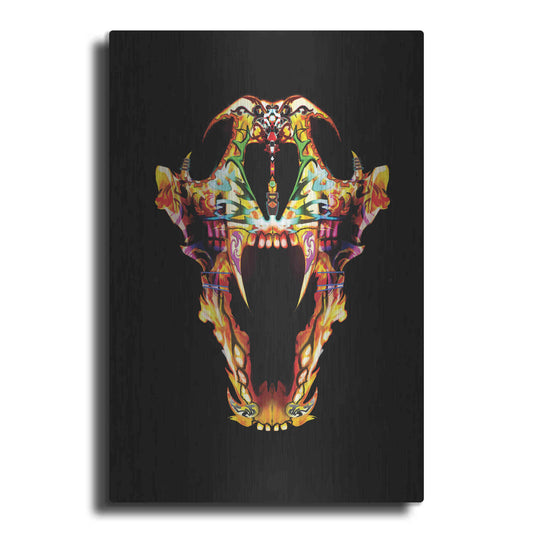 Luxe Metal Art 'Undead Lone Wolf' by Michael Stewart, Metal Wall Art