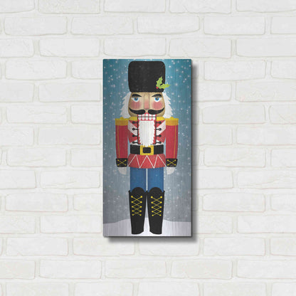 Luxe Metal Art 'Nutcracker Bright I' by Ryan Fowler, Metal Wall Art,12x24