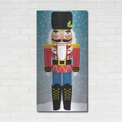 Luxe Metal Art 'Nutcracker Bright I' by Ryan Fowler, Metal Wall Art,24x48