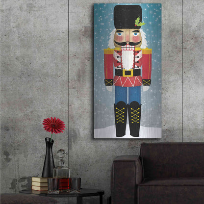 Luxe Metal Art 'Nutcracker Bright I' by Ryan Fowler, Metal Wall Art,24x48