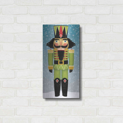 Luxe Metal Art 'Nutcracker Bright II' by Ryan Fowler, Metal Wall Art,12x24