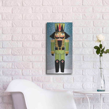 Luxe Metal Art 'Nutcracker Bright II' by Ryan Fowler, Metal Wall Art,12x24